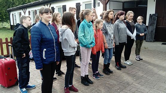 Grafika #0: Obóz harcerski w Szklanej Hucie