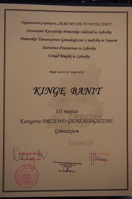 Grafika #10: Konkurs genealogiczny "Skąd my się tu wzięliśmy?"