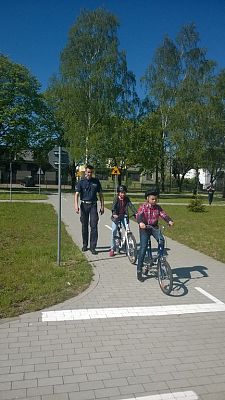 Grafika #2: Egzamin na Kartę Rowerową w KPP Lębork