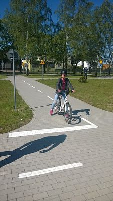 Grafika #3: Egzamin na Kartę Rowerową w KPP Lębork