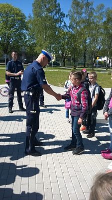 Grafika #6: Egzamin na Kartę Rowerową w KPP Lębork