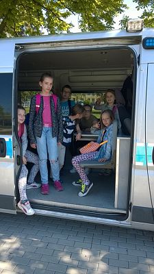 Grafika #9: Egzamin na Kartę Rowerową w KPP Lębork