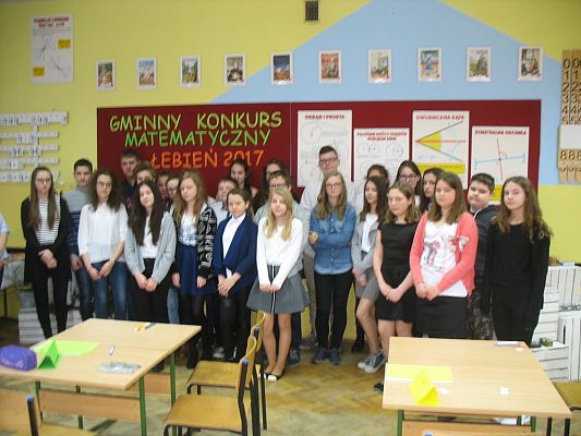 Grafika #3: GMINNY KONKURS MATEMATYCZNY DRUŻYN