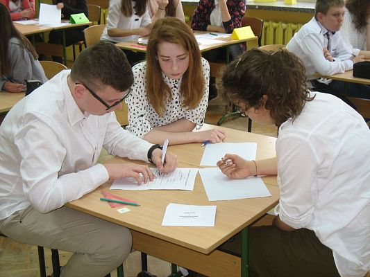 Grafika #12: GMINNY KONKURS MATEMATYCZNY DRUŻYN