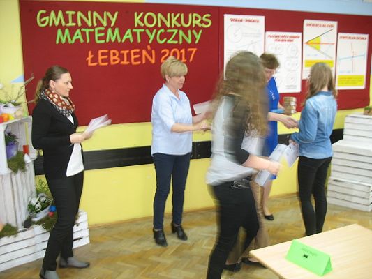 Grafika #20: GMINNY KONKURS MATEMATYCZNY DRUŻYN
