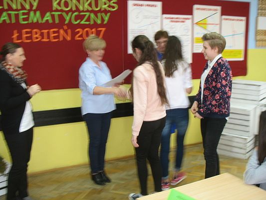 Grafika #22: GMINNY KONKURS MATEMATYCZNY DRUŻYN