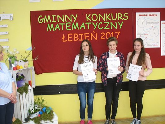 Grafika #23: GMINNY KONKURS MATEMATYCZNY DRUŻYN