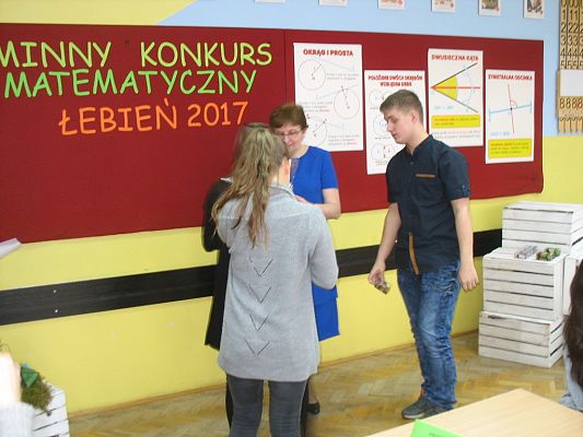 Grafika #24: GMINNY KONKURS MATEMATYCZNY DRUŻYN