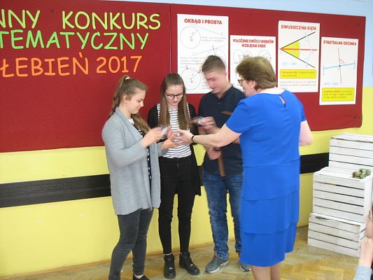 Grafika #26: GMINNY KONKURS MATEMATYCZNY DRUŻYN