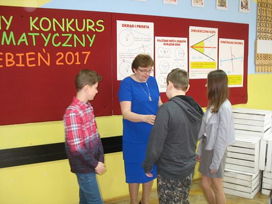 Grafika #29: GMINNY KONKURS MATEMATYCZNY DRUŻYN
