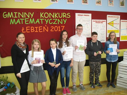 Grafika #31: GMINNY KONKURS MATEMATYCZNY DRUŻYN