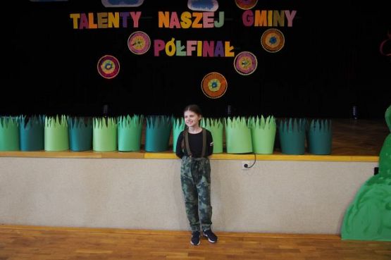 Grafika #2: Nasza uczennica w "Talentach Gminy Wicko"