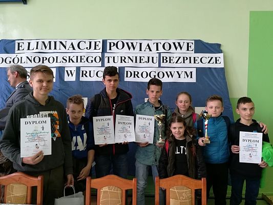 Grafika #13: Ogólnopolski Turniej Bezpieczeństwa w Ruchu Drogowym – etap powiatowy.