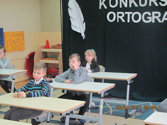 Grafika #4: Gminny Konkurs Ortograficzny