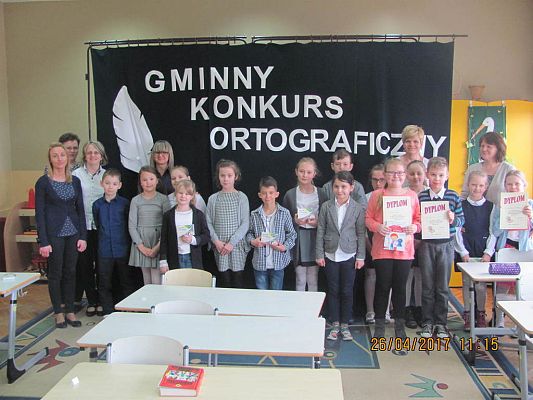 Grafika #0: Gminny Konkurs Ortograficzny