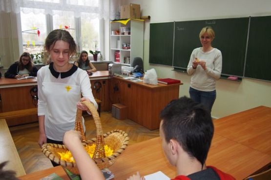 Grafika #3: Akcja społeczno- edukacyjna "Żonkile" w naszej szkole