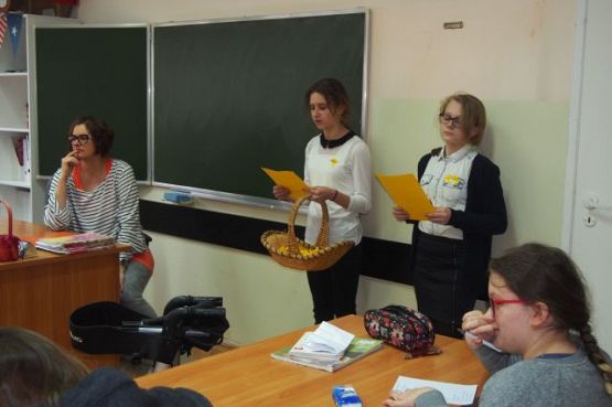 Grafika #4: Akcja społeczno- edukacyjna "Żonkile" w naszej szkole