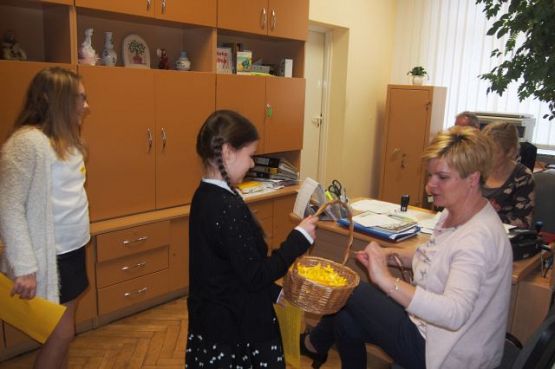 Grafika #6: Akcja społeczno- edukacyjna "Żonkile" w naszej szkole