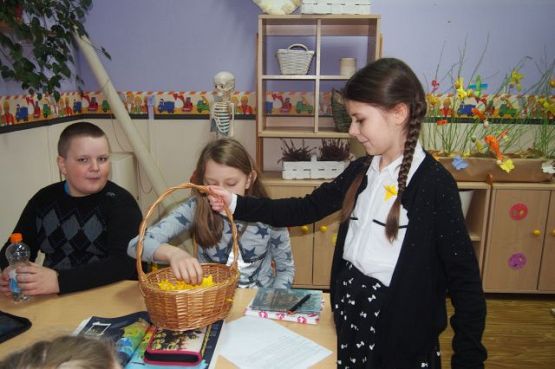 Grafika #15: Akcja społeczno- edukacyjna "Żonkile" w naszej szkole