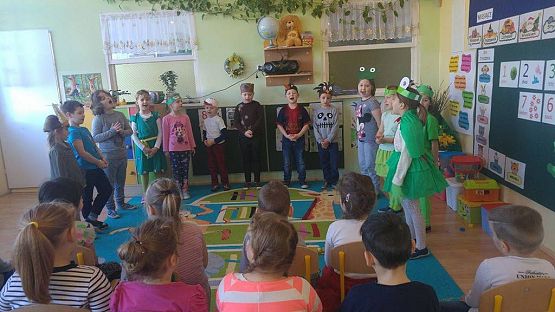 Grafika #12: Wiosna w przedszkolu