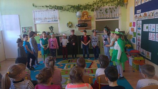 Grafika #13: Wiosna w przedszkolu