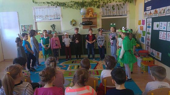 Grafika #15: Wiosna w przedszkolu