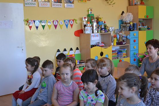 Grafika #6: Wiosna w przedszkolu