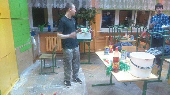 Grafika #1: Noc w szkole