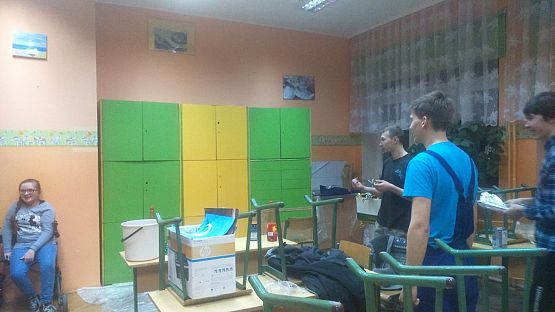 Grafika #3: Noc w szkole