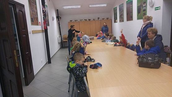 Grafika #10: Wycieczka przedszkolaków do Słowińskiego Parku Narodowego