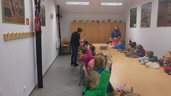 Grafika #11: Wycieczka przedszkolaków do Słowińskiego Parku Narodowego