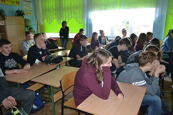 Grafika #3: Spotkanie z przedstawicielami szkoły ponadgimnazjalnej