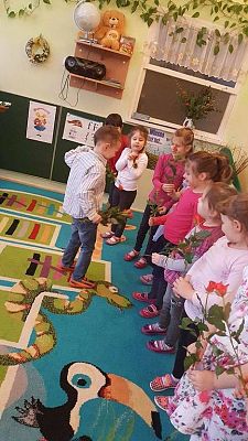 Grafika #7: Dzień Kobiet w Przedszkolu