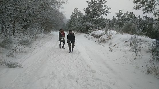Grafika #0: Harcerskie przyrzeczenie i noc w zaprzyjaźnionej szkole w Garczegorzu