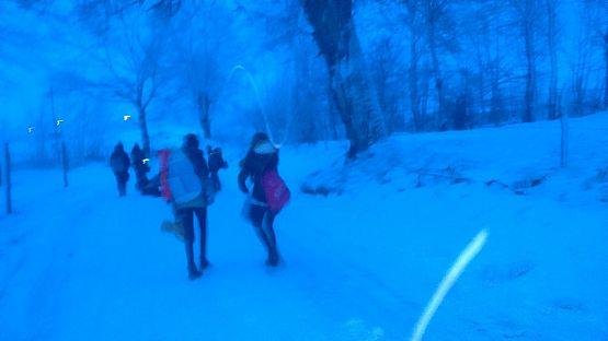 Grafika #3: Harcerskie przyrzeczenie i noc w zaprzyjaźnionej szkole w Garczegorzu