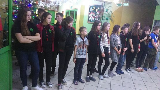 Grafika #43: Harcerskie przyrzeczenie i noc w zaprzyjaźnionej szkole w Garczegorzu