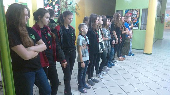 Grafika #44: Harcerskie przyrzeczenie i noc w zaprzyjaźnionej szkole w Garczegorzu