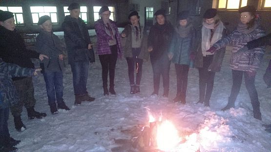 Grafika #22: Harcerskie przyrzeczenie i noc w zaprzyjaźnionej szkole w Garczegorzu