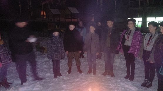 Grafika #24: Harcerskie przyrzeczenie i noc w zaprzyjaźnionej szkole w Garczegorzu