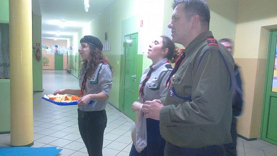 Grafika #36: Harcerskie przyrzeczenie i noc w zaprzyjaźnionej szkole w Garczegorzu