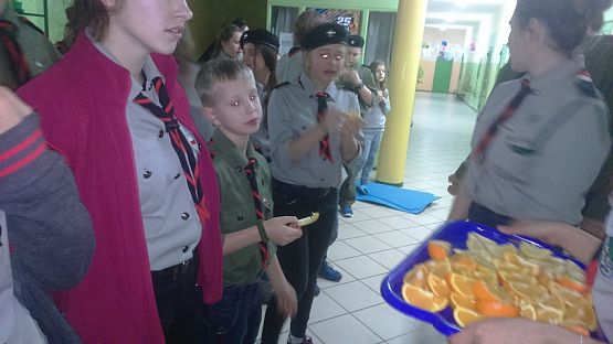 Grafika #14: Harcerskie przyrzeczenie i noc w zaprzyjaźnionej szkole w Garczegorzu