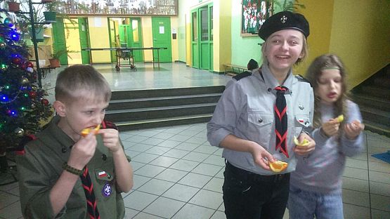 Grafika #18: Harcerskie przyrzeczenie i noc w zaprzyjaźnionej szkole w Garczegorzu