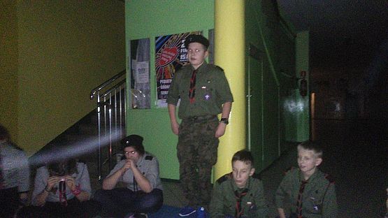 Grafika #20: Harcerskie przyrzeczenie i noc w zaprzyjaźnionej szkole w Garczegorzu