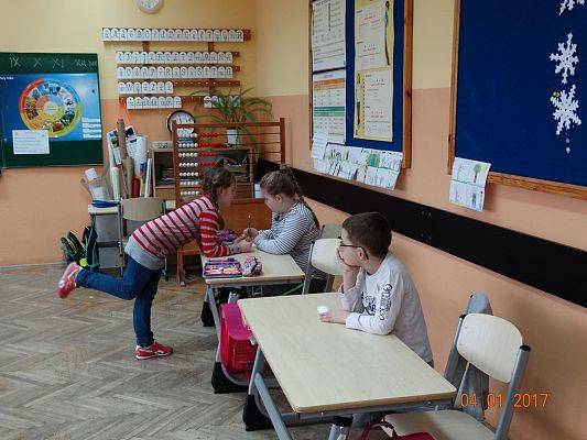 Grafika #1: Dyktando w formie zabawy - IIa