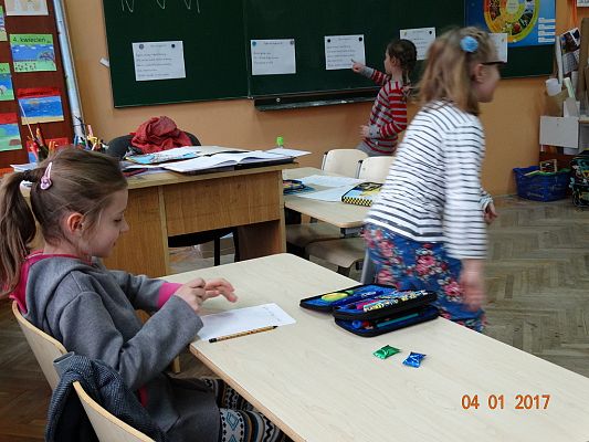 Grafika #5: Dyktando w formie zabawy - IIa