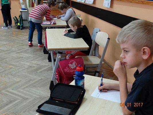 Grafika #6: Dyktando w formie zabawy - IIa