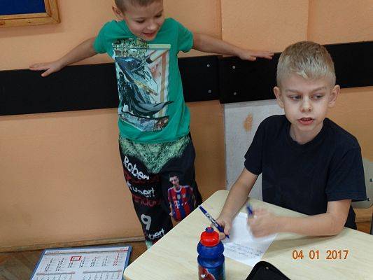 Grafika #11: Dyktando w formie zabawy - IIa