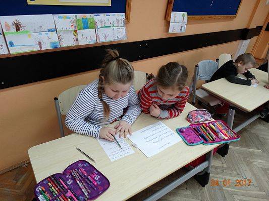 Grafika #13: Dyktando w formie zabawy - IIa