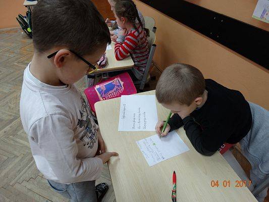 Grafika #14: Dyktando w formie zabawy - IIa