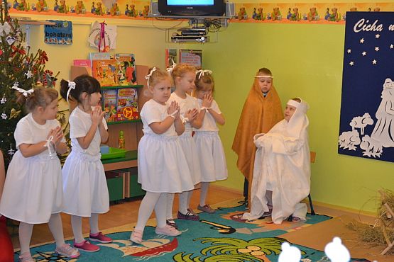Grafika #20: Spotkanie gwiazdkowe w przedszkolu